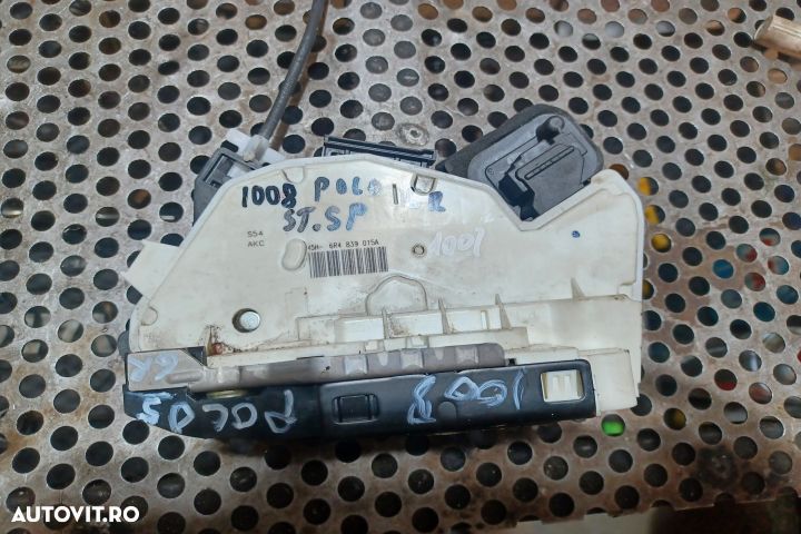 Broasca usa spate stanga 6R4839015A Volkswagen VW Polo 5 6R [2009 - 2 - 2