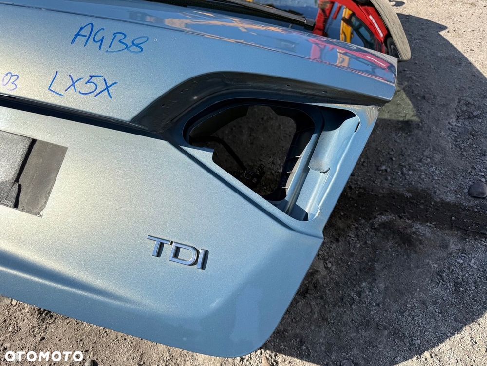 audi a4 b8 kombi avant klapa tył pokrywa bagażnika lx5x - 6