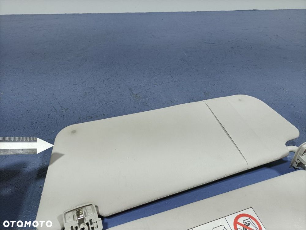 TOYOTA PROACE CITY 19- OSŁONY PRZECIWSŁONECZNE DASZKI SŁONECZKA 2 SZT - 5