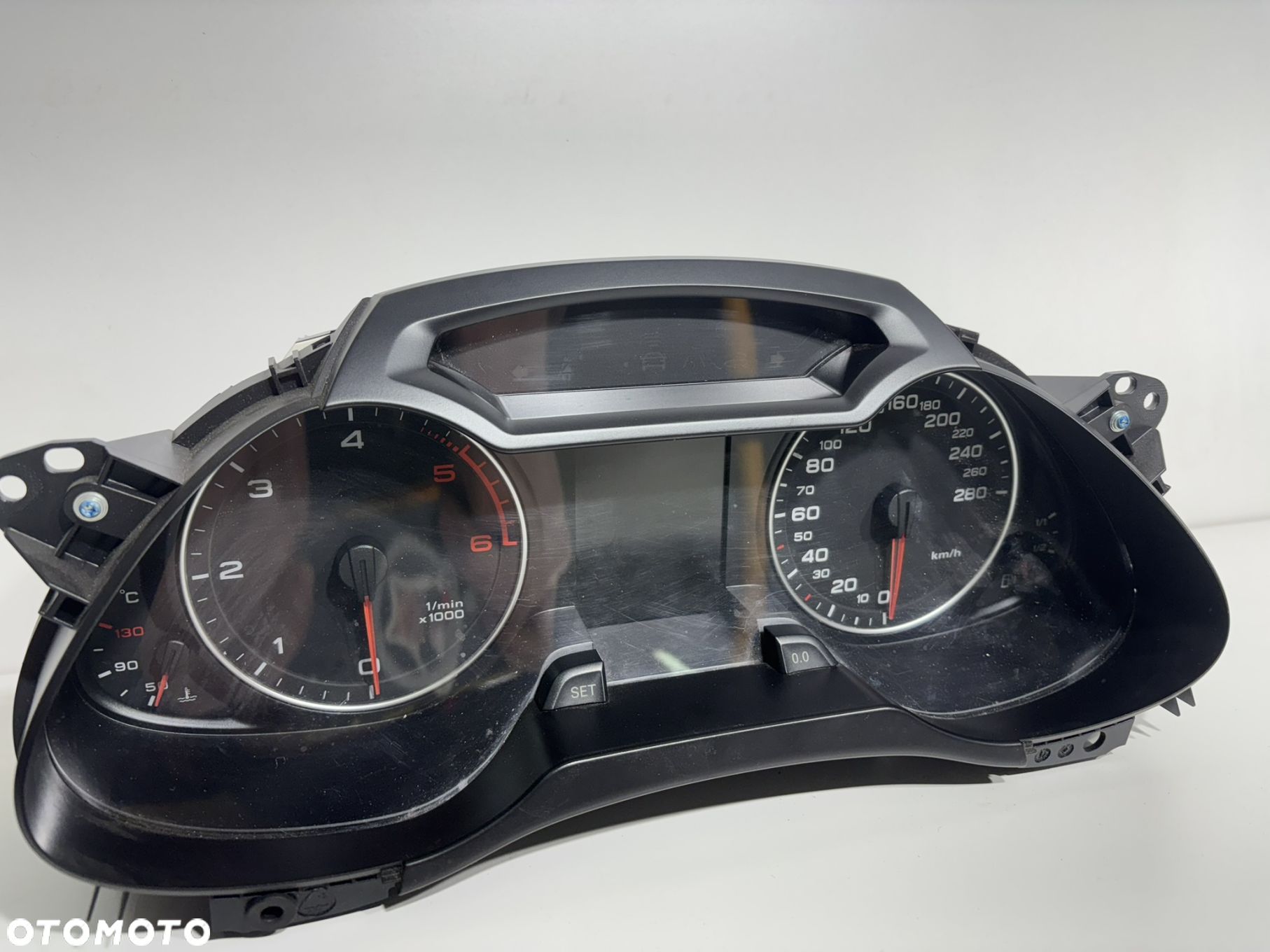 LICZNIK ZEGARY EUROPA TDI DIESEL 2.0 TDI 254K KM KOLOR FIS Audi A4 B8 8K0 920 930 C - 1