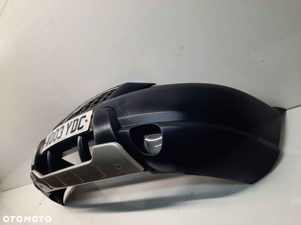 ^ ZDERZAK PRZÓD PRZEDNI VOLVO XC70 2 II CZARNY MAT HALOGENY - 3