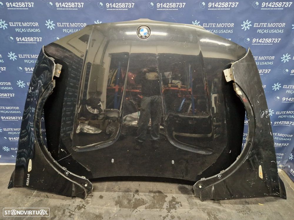 Frente completa usada BMW X3 E83 LCI 2.0D capot parachoques oticas guarda lamas radiador - 9