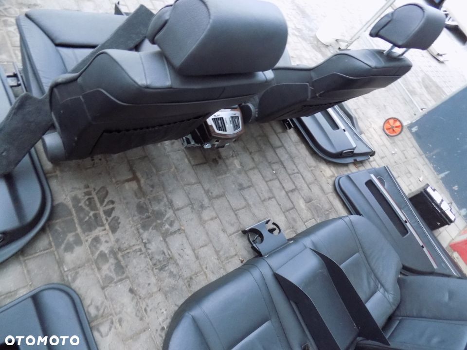 BMW E65 KOMPLETNE WNĘTRZE FOTELE BOCZKI KANAPA TUNEL ANGLIK - 15