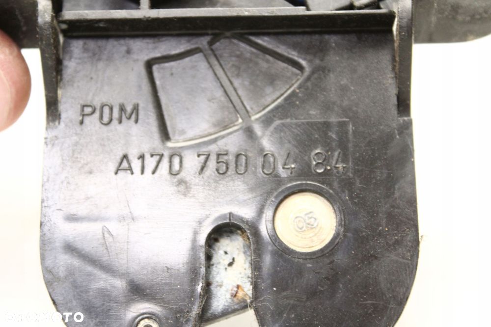 mercedes slk r170 lift 00r- zamek klapy bagażnika tył tylny a1707500484 - 4