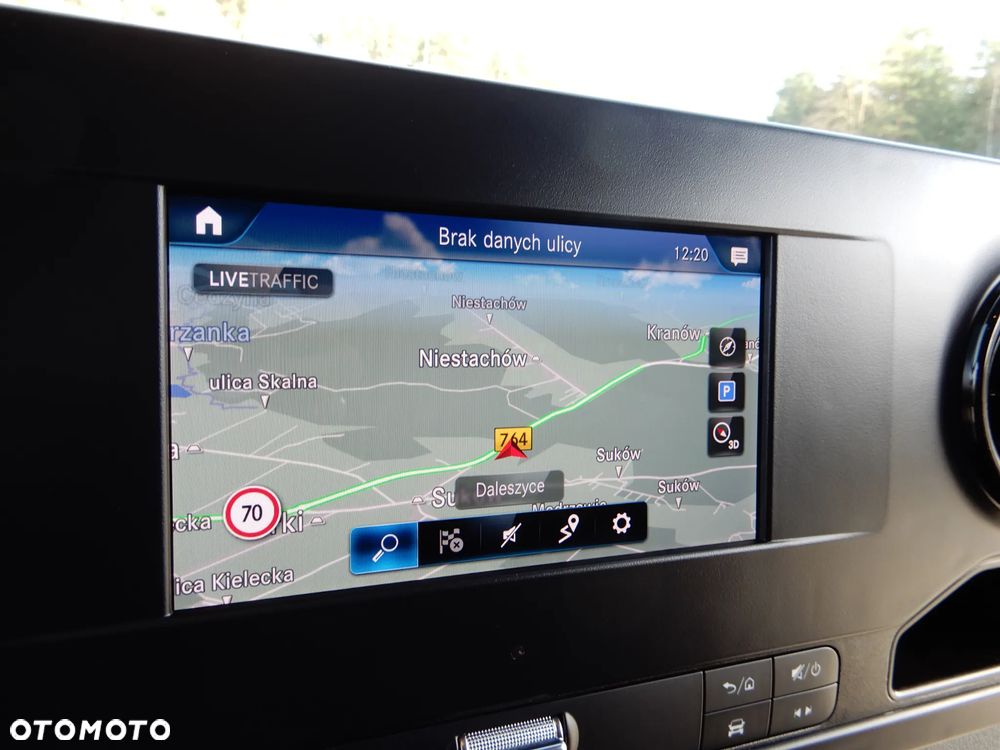 Mercedes-Benz Sprinter 319 CDI V6 3.0 CDI 190 KM Automat 7G-Tronic Auto-Sklep Food Truck Bar Smażalnia Izoterma Chłodnia Mrożnia Agregat Thermo King Zasilany Na Postoju V230 STAN NOWY JEDYNY TAKI POLECAM - 39