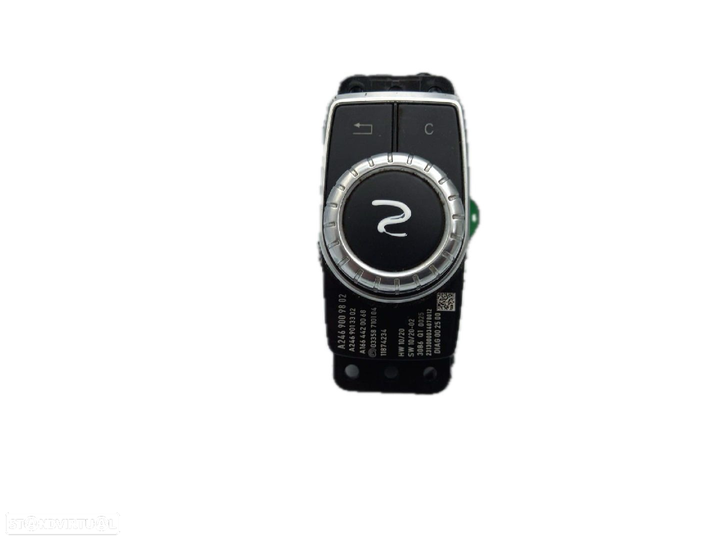 Botão / Joystick / Comando Multifunções Mercedes-Benz A-Class (W176) - 4