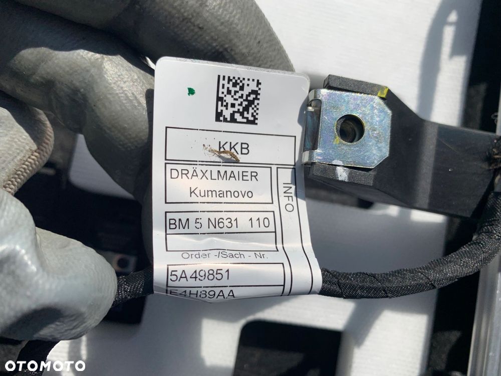 PÓŁKA TYLNA ROLETA ELEKTRYCZNA PODSZYBIE BMW 7 G70 ALCANTARA 5A20E41 - 14