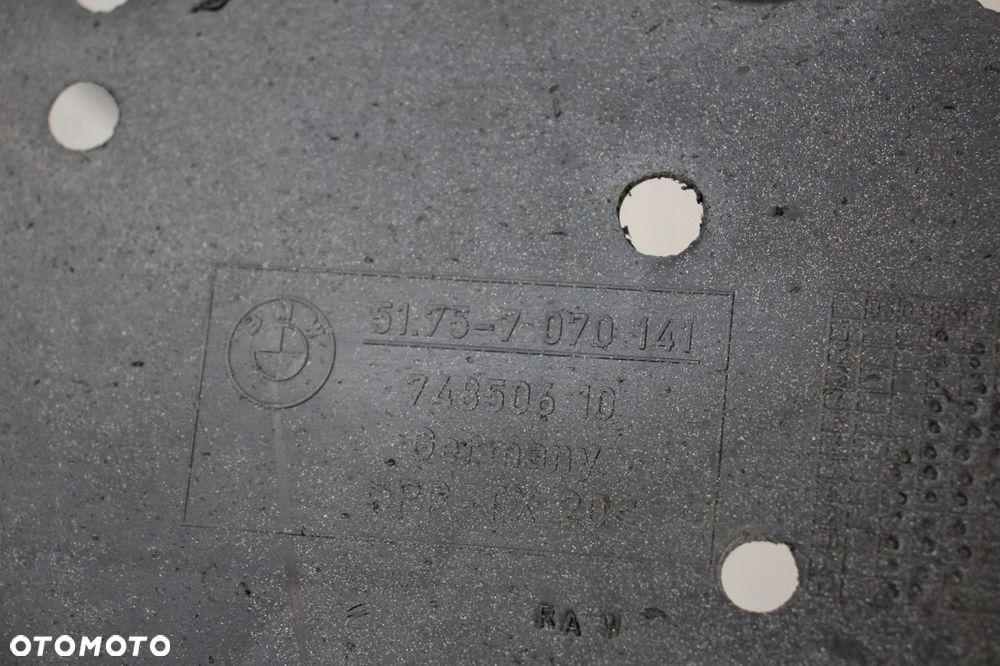 Osłona dolna podwozia BMW 3 e90 e91 7181652 m-pakiet - 4