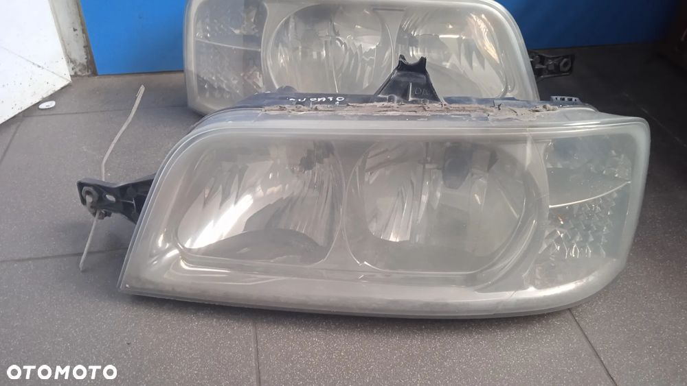 Lampa przód lewa prawa Fiat Ducato II Lift - 2