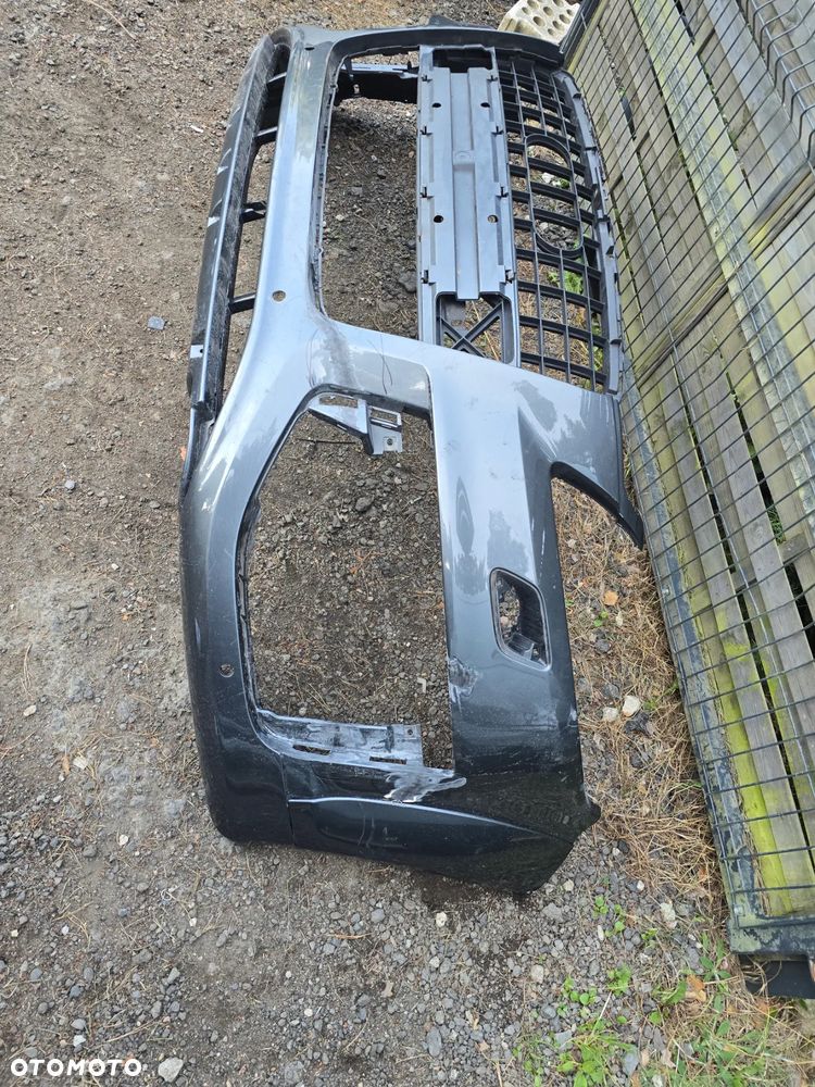 Audi q7 4l v12 zderzak przód oryginał - 3