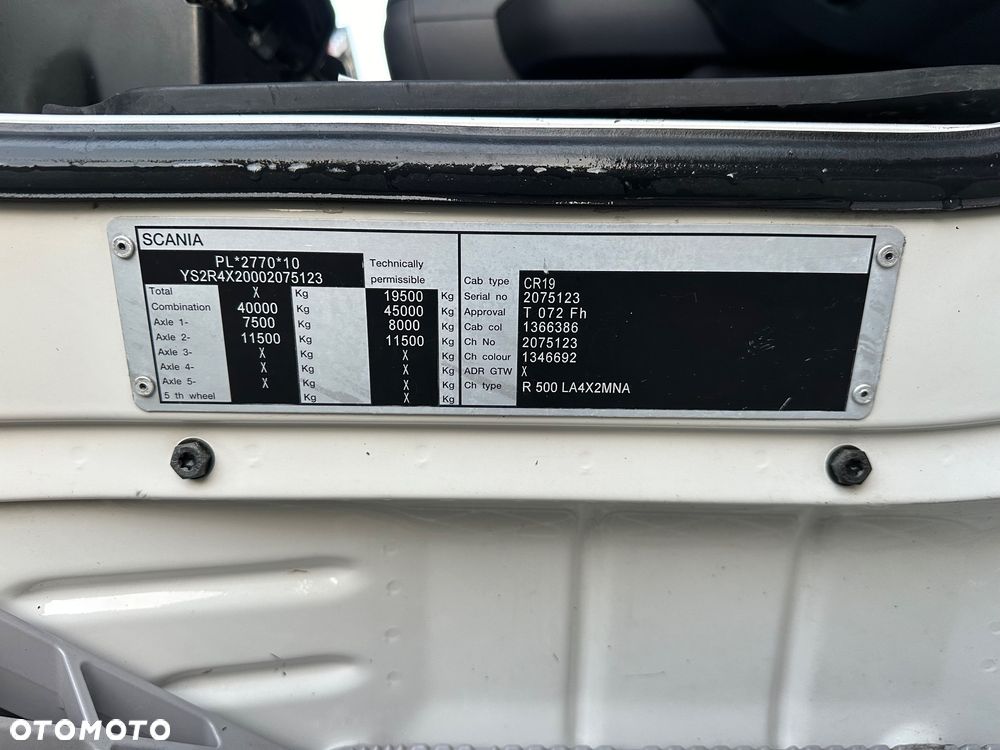 Scania R 500 V8 TOPLINE EURO 5 - 16