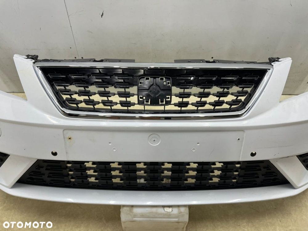Zderzak przedni Seat Leon 3 III 17-20r. Lift przód 4XPDC spryski 5F0807221R - 3