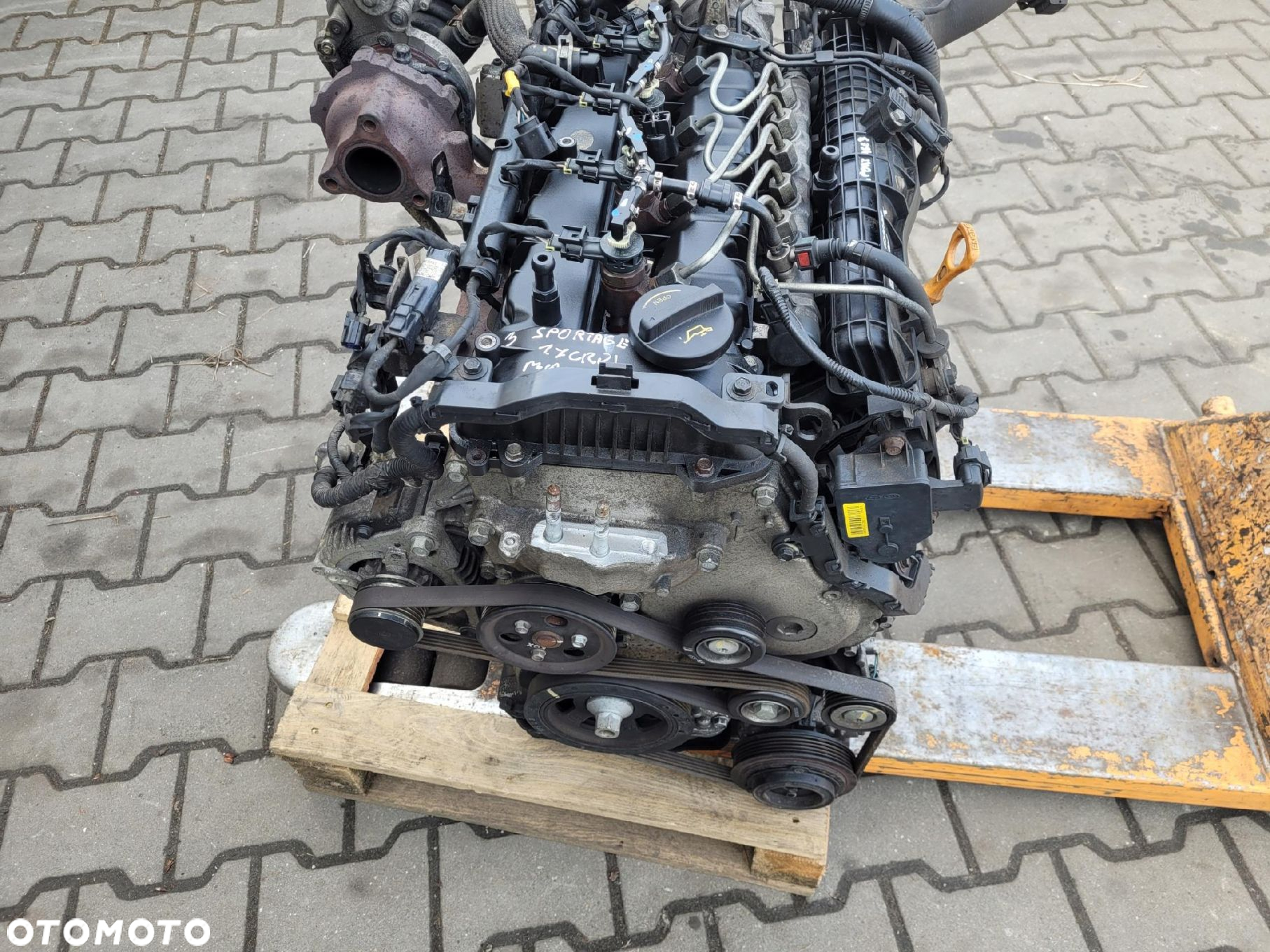 SILNIK KIA SPORTAGE HYUNDAI I40 IX35 TUCSON 1.7 CRDI D4FD EURO 6 15-19 - 6