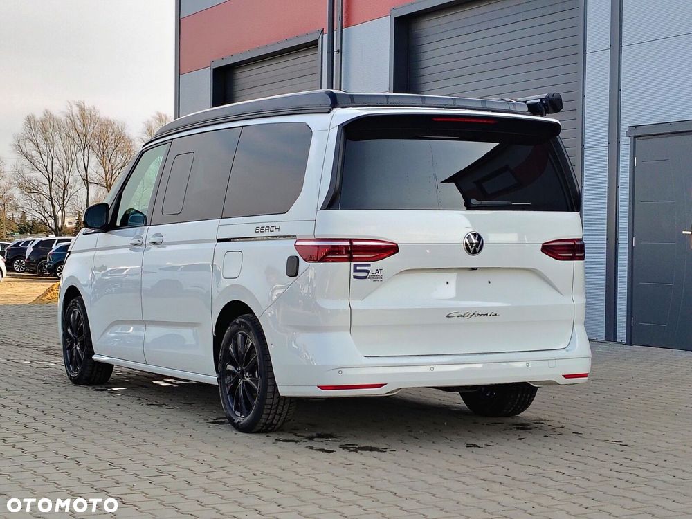 Volkswagen california Nowa California Beach silnik: 2,0 l TDI SCR 150 KM / skrzynia biegów: 7-biegowa DSG rozstaw osi: 3124 mm - 5