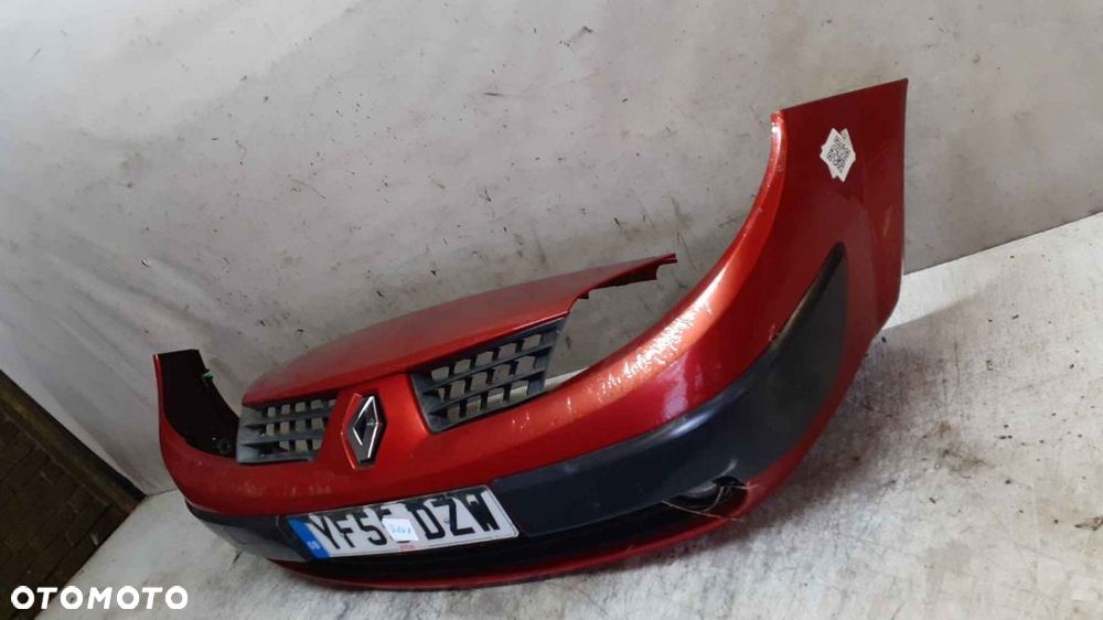 !  ZDERZAK PRZÓD PRZEDNI DO RENAULT SCENIC II 2 HALOGENY TEB76 BORDOWY - 3