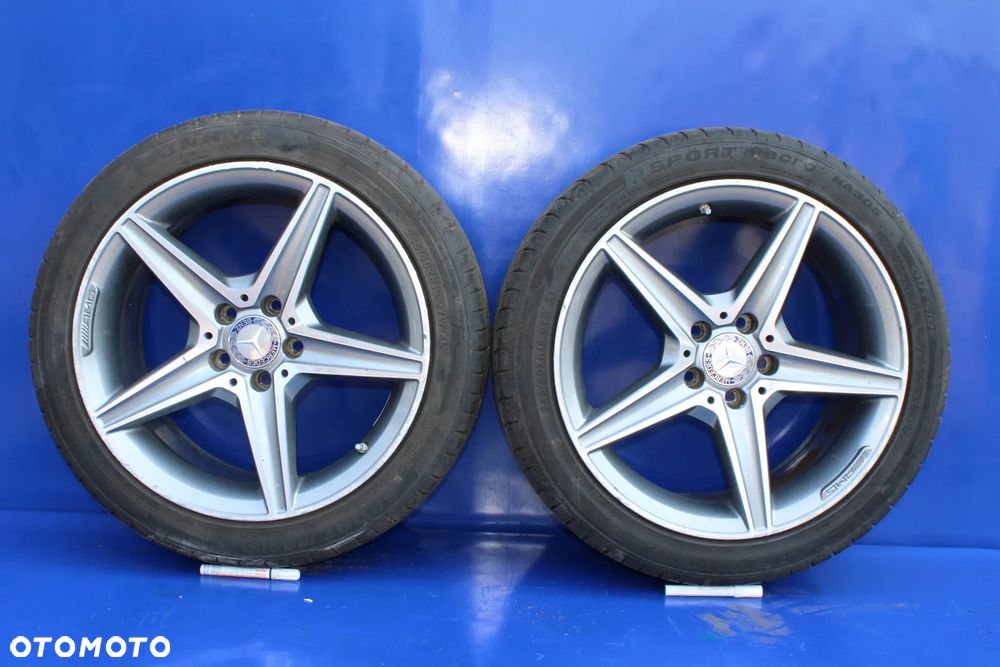 4x Felgi aluminiowe 18" komplet AMG Mercedes W207 C207 A2054011100 A2054011200 - 14