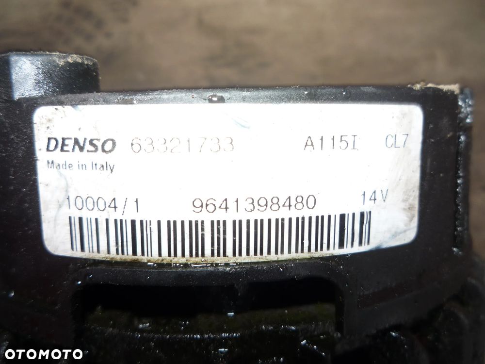 PEUGEOT 206 1.4 8V ALTERNATOR - 2