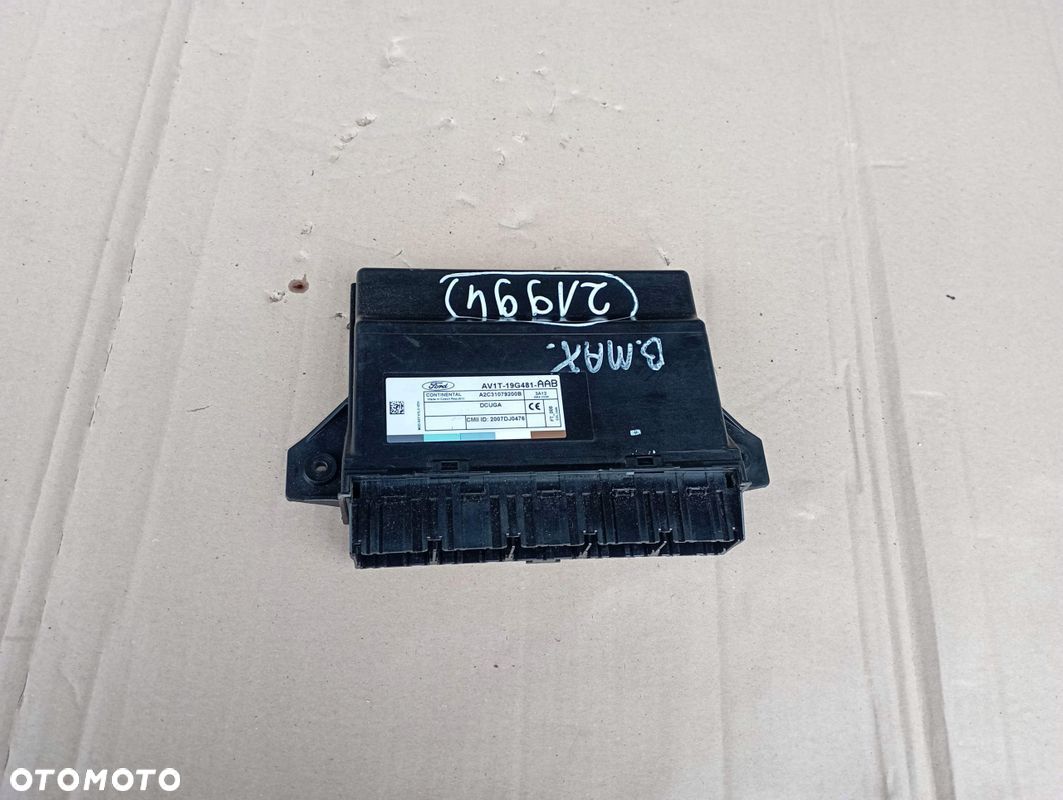 FORD B-MAX BMAX MODUŁ STEROWNIK KOMFORTU AV1T-19G481-AAB - 1