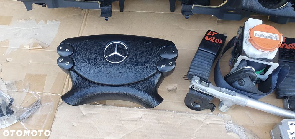 Konsola AIRBAG poduszki sensor Mercedes W209 - 6