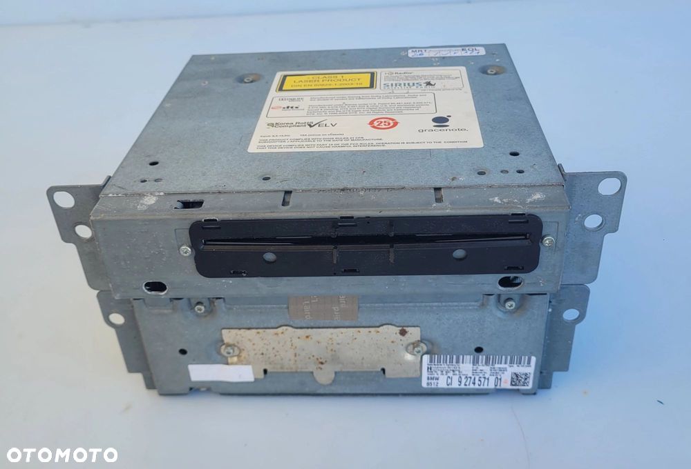 RADIOODTWARZACZ CZYTNIK NAWIGACJII BMW F01 F02 F03 F06 F10 9274571 - 1