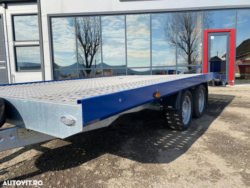 Niewiadow Remorca /Platforma auto 4.5m 2700kg Jupiter plina - 4