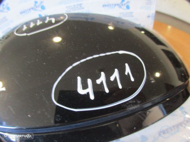 Espelho Esp4111 MERCEDES CLASSE E 3 BREAK S211 FASE 2 2008 2.2CDI 220 170CV 5P PRETO DRT REBATIVEL COM PISCA 9 + 2 PINOS Danificado Capa Colada - 5