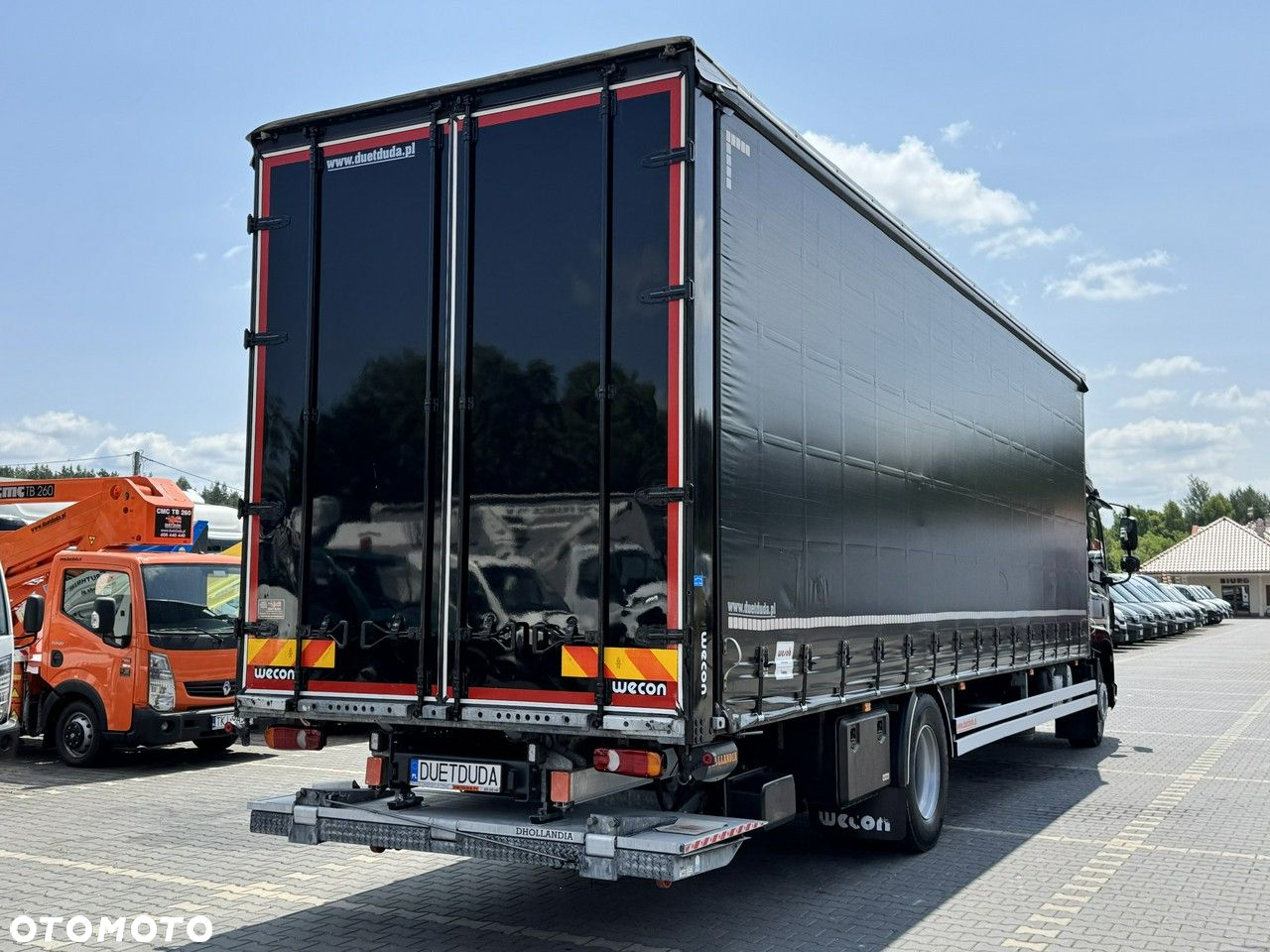 DAF CF 320 E6 Winda Firana Tył Drzwi Dach Zsuwany Długi 9.40m - 20