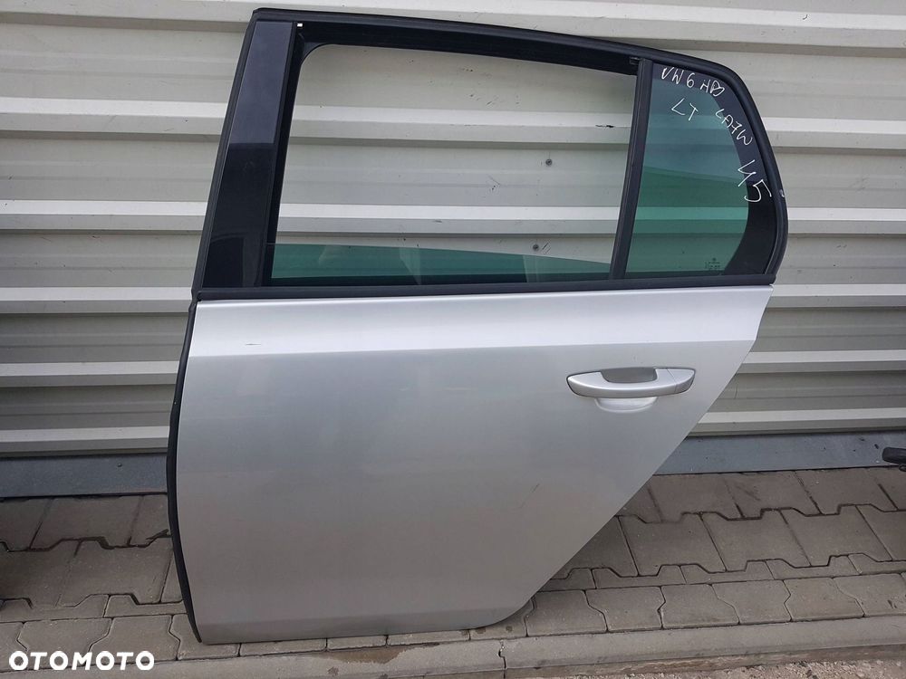 VW GOLF 6 VI 08-13r HB DRZWI LEWE TYŁ TYLNE LA7W - 1