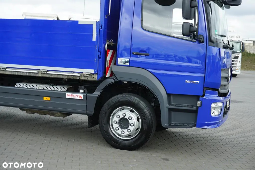 Mercedes-Benz ATEGO / 1630 / ACC / E 6 / BURTOWY  / 17 PALET / ŁAD. 9000 KG - 18