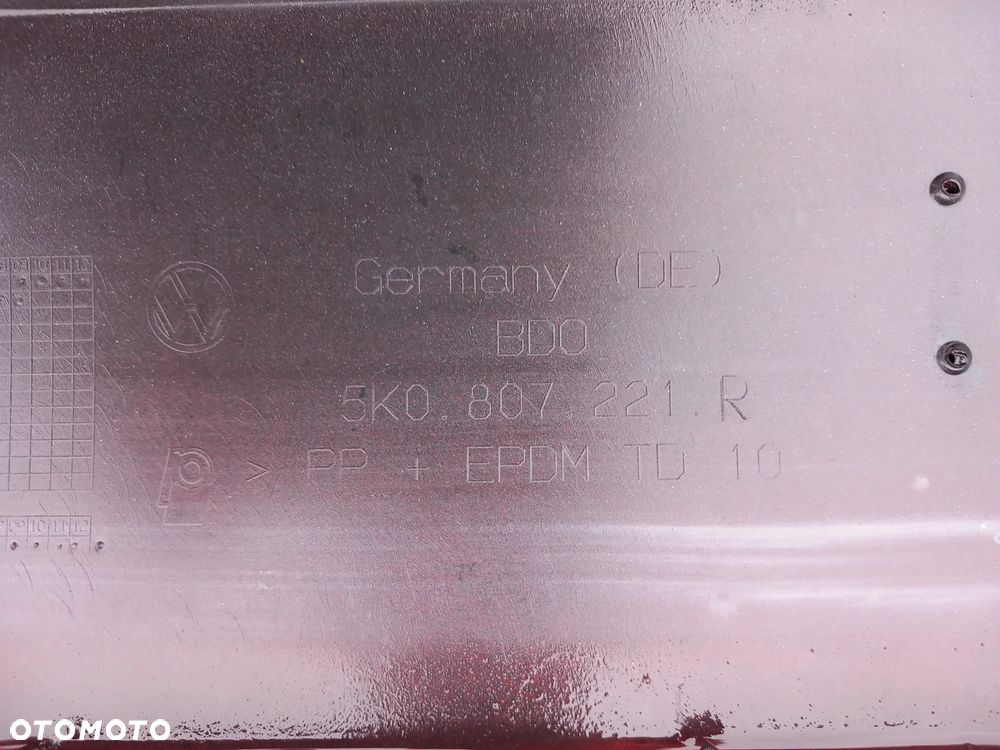 Zderzak VW GOLF VI R-line przód/przedni OE 5KO.807.221 R - 14