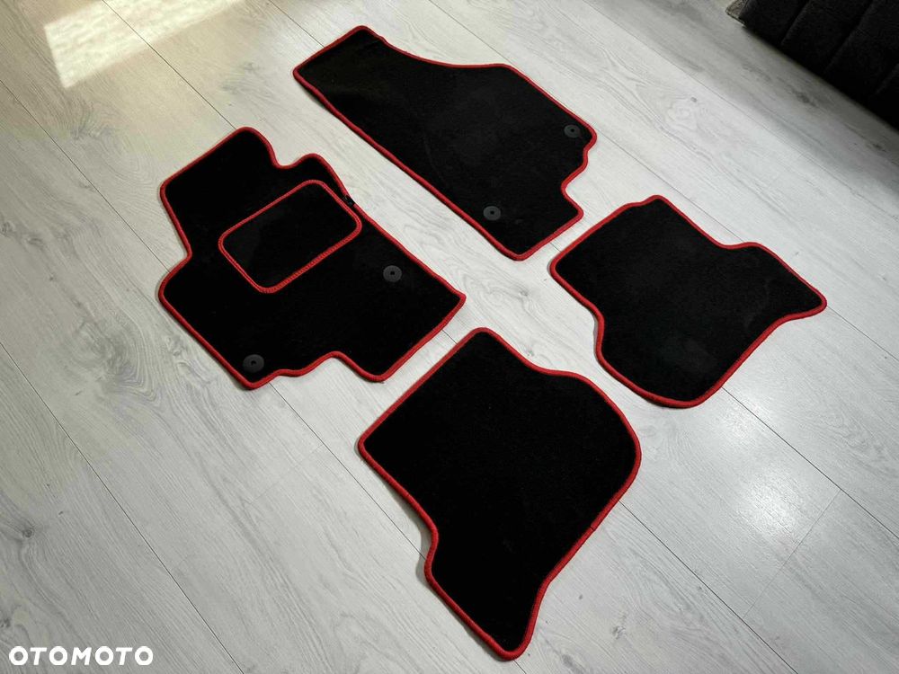 Dywaniki Welurowe Seat Leon 2 II 05-13 Dopasowane Grube PREMIUM Stoper - 5