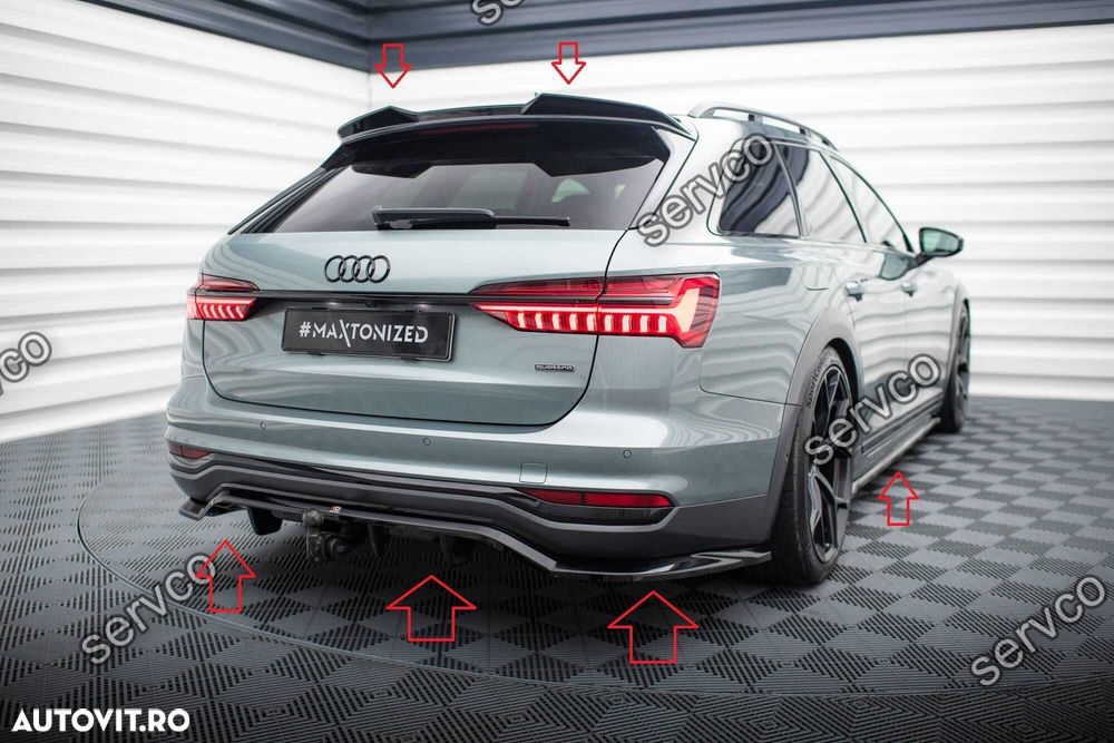Pachet Body kit tuning Audi A6 C8 Allroad 2018-2023 v1 Maxton Design - 7