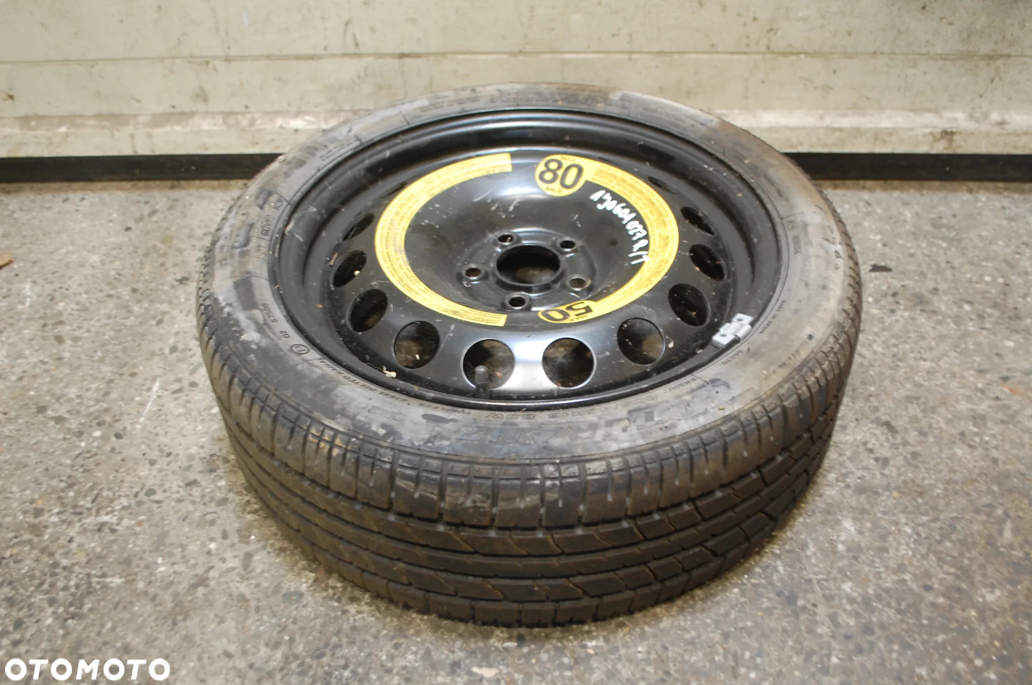 FELGA KOŁO ZAPASOWE 1J0601027R 205/45R16 6J ET42 5x100 SEAT IBIZA III VW SKODA AUDI - 4