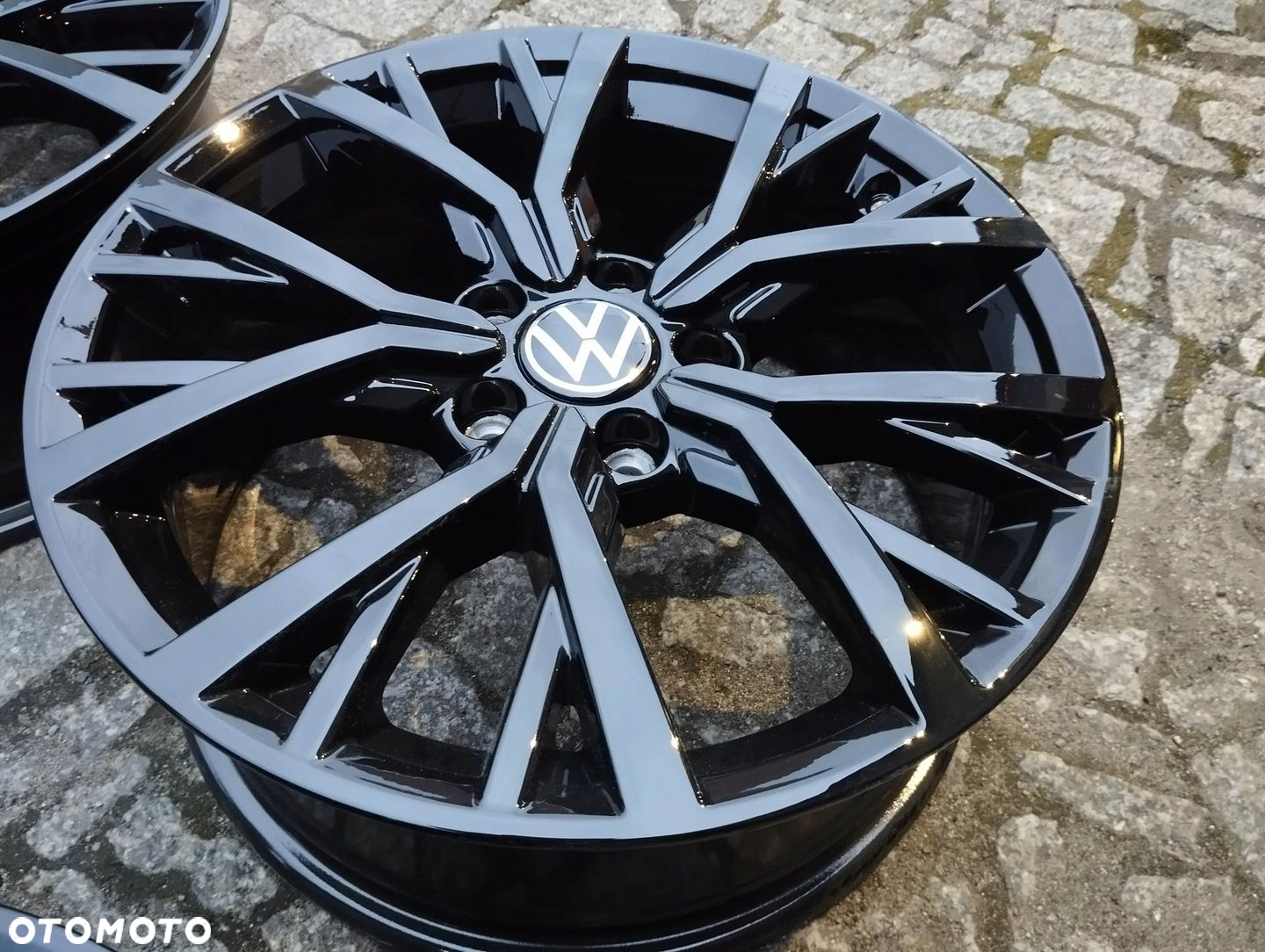 FELGI ALU VW TIGUAN T-ROC PASSAT 17 5X112 ORYGINAŁ 5N - 9