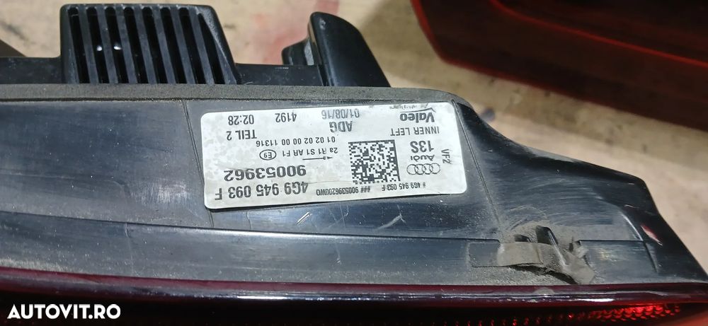 Set stopuri Full Led Audi A6 c7 Break 2018 - 10