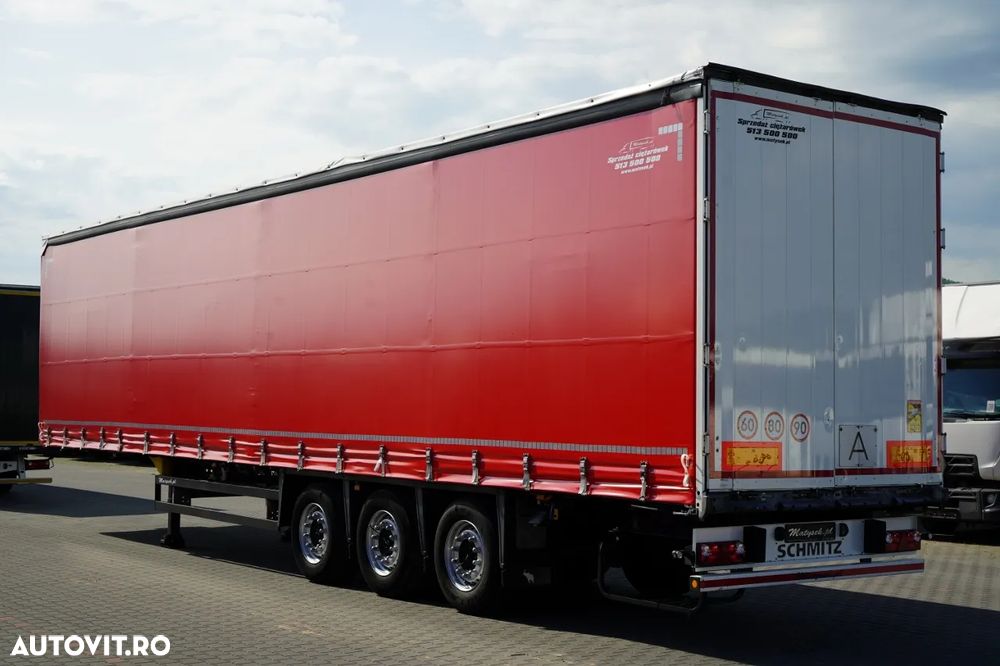 Schmitz Cargobull CURTAIN / JOLODA / TRAILERLODA / VARIOS / 385/55 R22.5 / LVT ROOF - 5