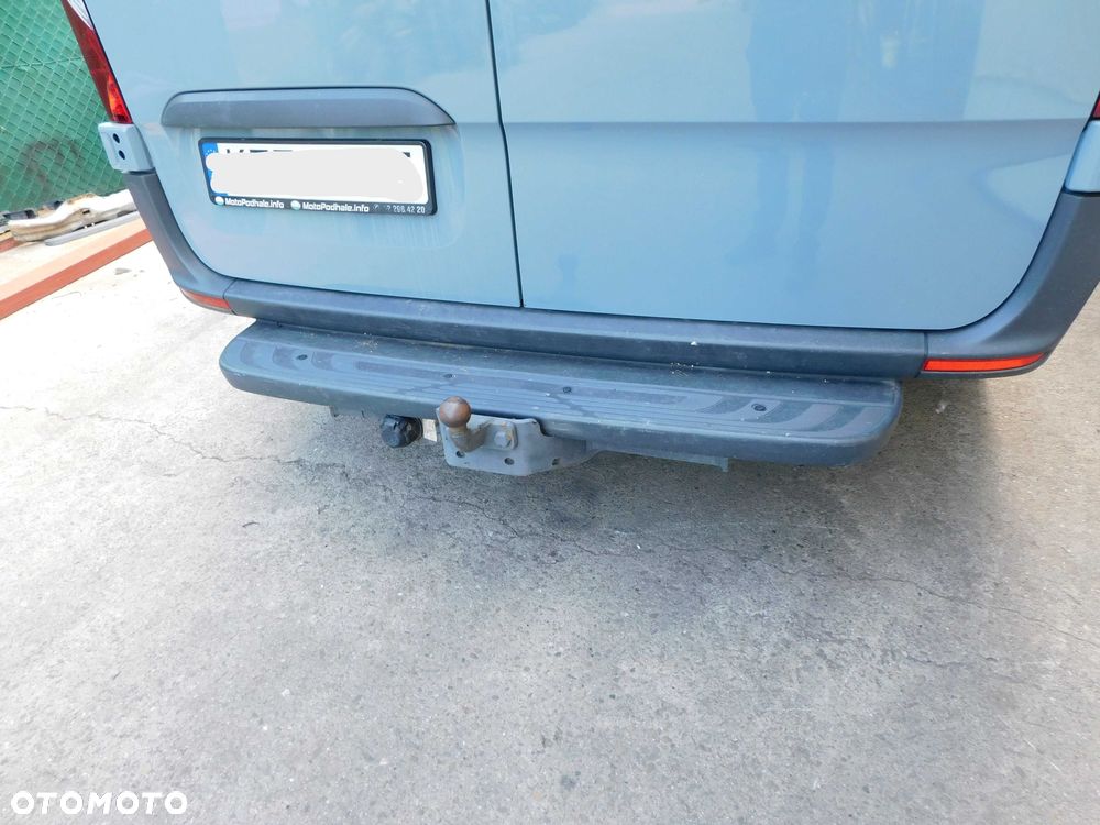 Hak Holowniczy Zderzak Tył Stopień Komplet Mercedes Sprinter W907 W910 OEM