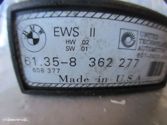 Modulo 61358362277 BMW E36 COMPACT 1997 318 TDS 90CV 3P CINZA Módulo Imobilizador - 3