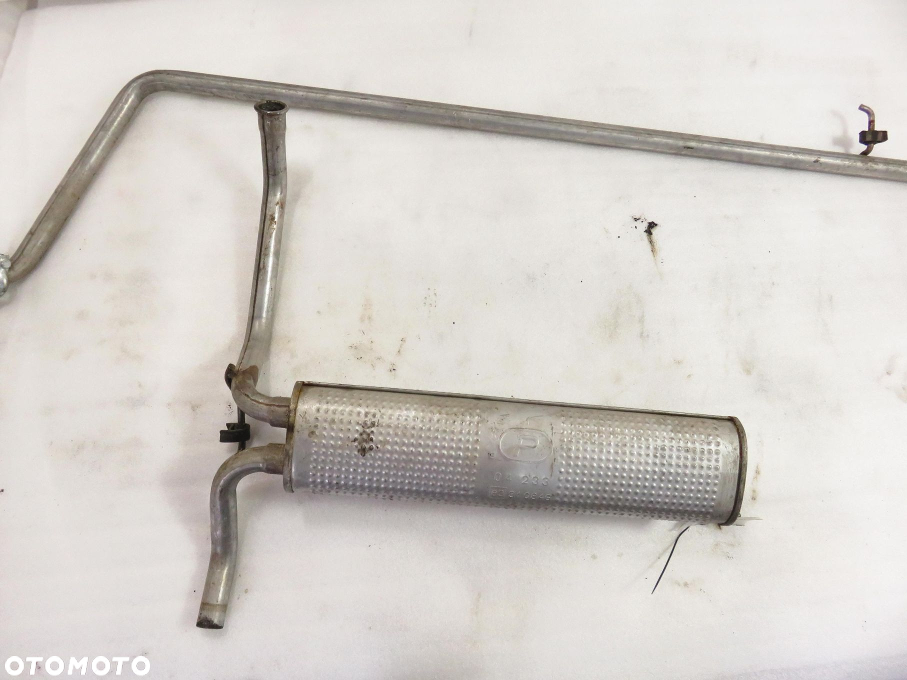 TŁUMIK KOŃCOWY RURA WYDECHOWA  CITROEN C1 1.0 12V R3 68 - 1KR-FE - 6