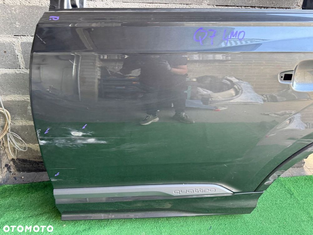 AUDI Q7 II 2 4M 4M0 DRZWI LEWE TYLNE LEWY TYŁ ORG EU - 6