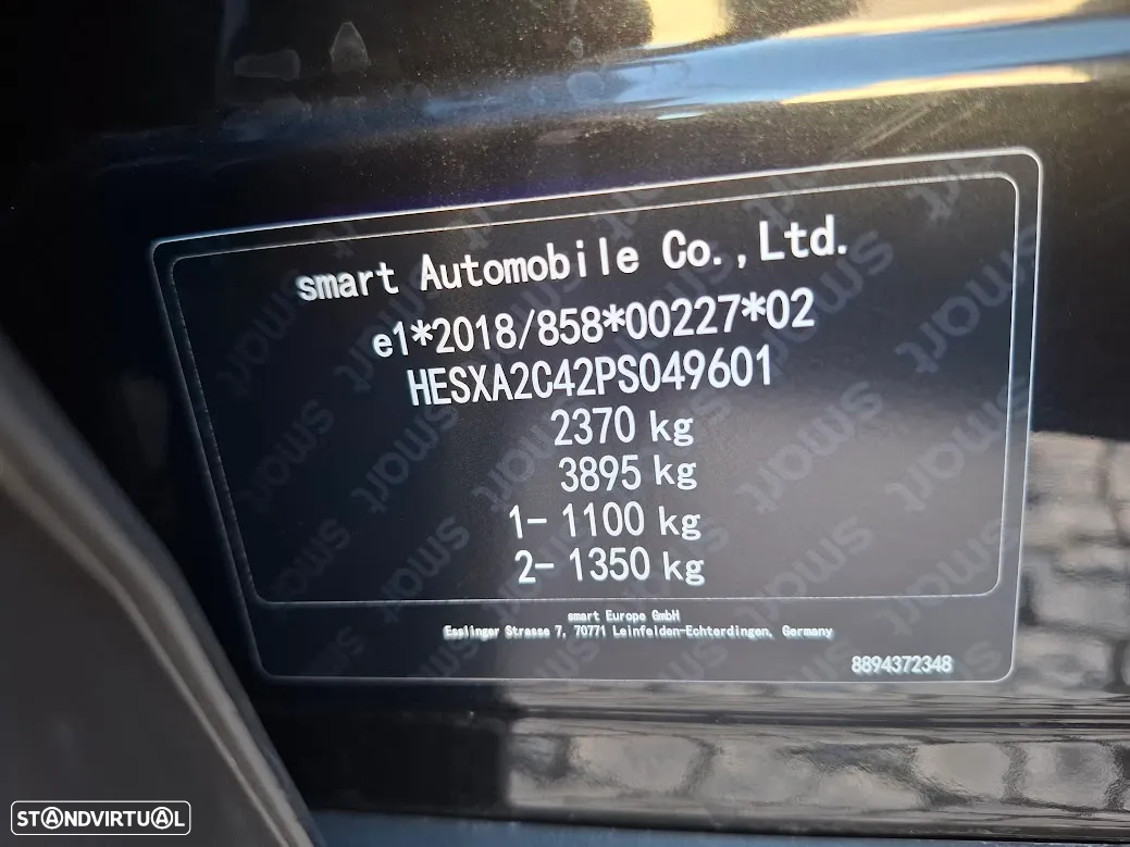 Smart #1 66 kWh Brabus AWD - 57