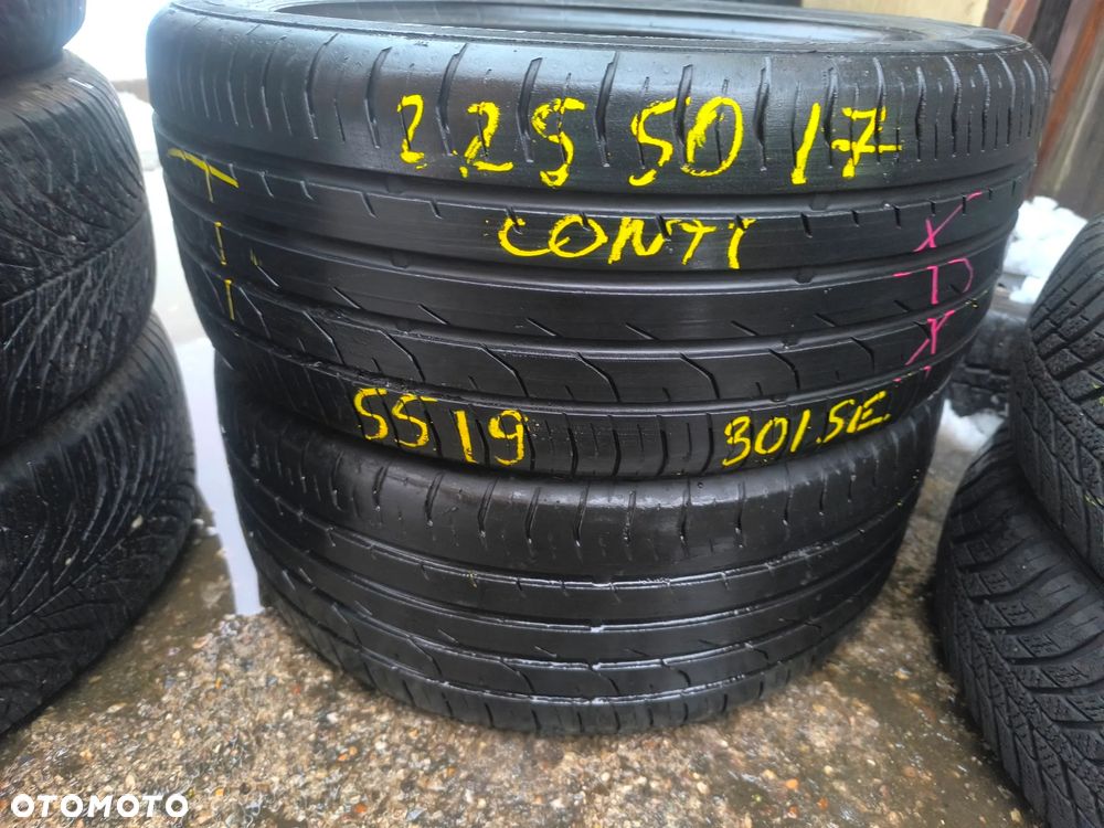 225/50R17 98V Opony Letnie Lato CONTINENTAL ContiPremiumContact 2 5,5mm Legnica ALU-RAD 225/50 - 1