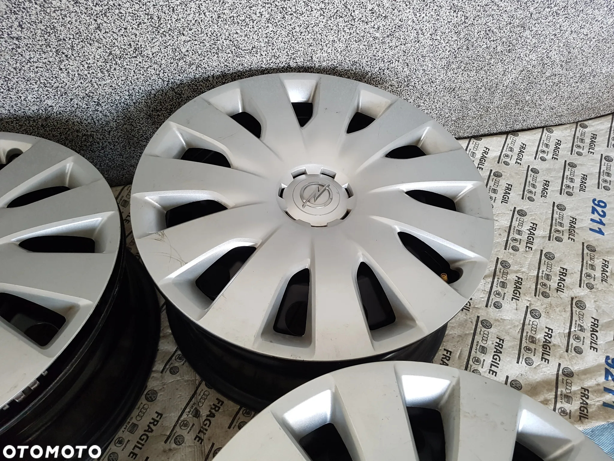 FELGI STALOWE Z KOŁPAKAMI OPEL ZAFIRA C INSYGNIA B ASTRA J  5X115 7JX17 ET41 - 12