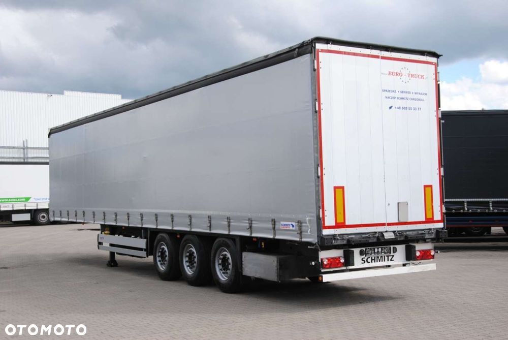 Schmitz Cargobull SCS kurtyna, podnoszona oś - 7