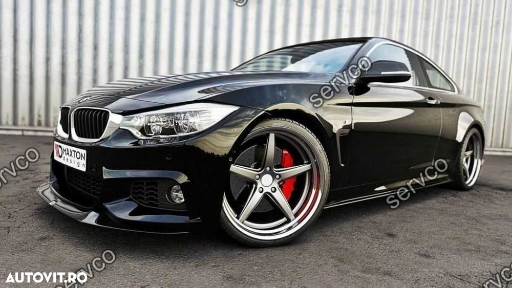Prelungire bara fata Bmw Seria 4 F32 M-Pachet 2013-2016 v5 - Maxton - 2