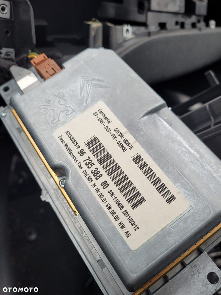 WYŚWIETLACZ EKRAN C5 III X7 LIFT  CITROEN 2011-2017 - 2