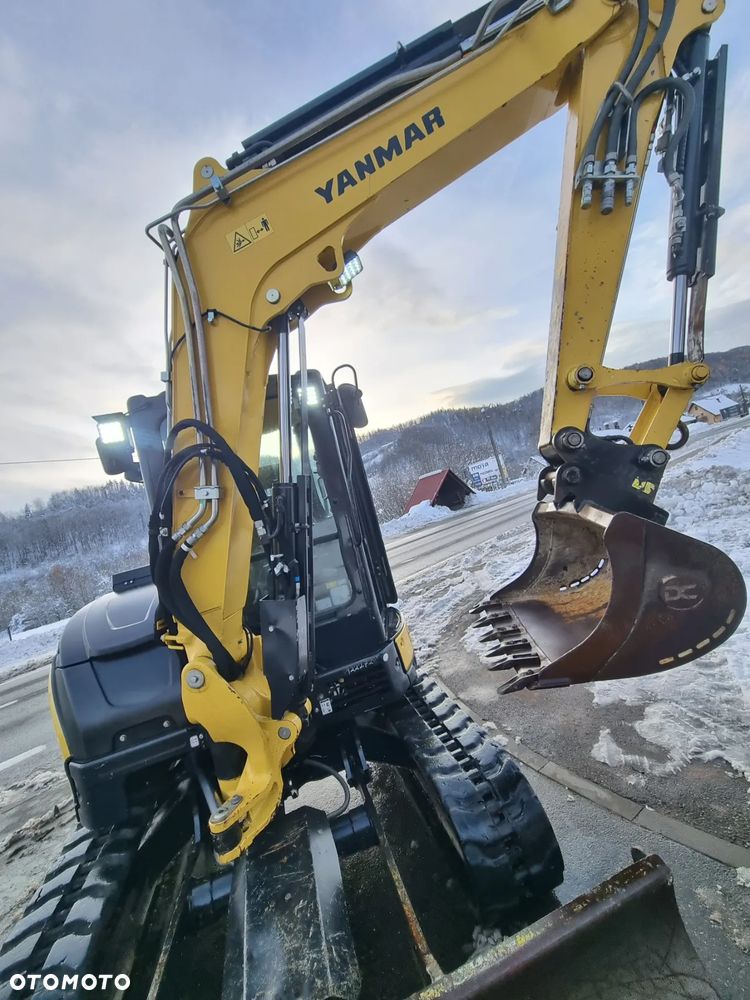 Yanmar VIO50-6B Koparka 5 ton jak Nowa z Salonu 2020 rok. tylko 2183mtg. Szybko-złącze Hydrauliczne! Yanmar silnik z Norwegii. DEKRA 2026rok AKTUALNA! Dokumentacja! Pompa ON. ani deka luzów i wycieków! OKAZJA Linia Hydr. Plus - 16