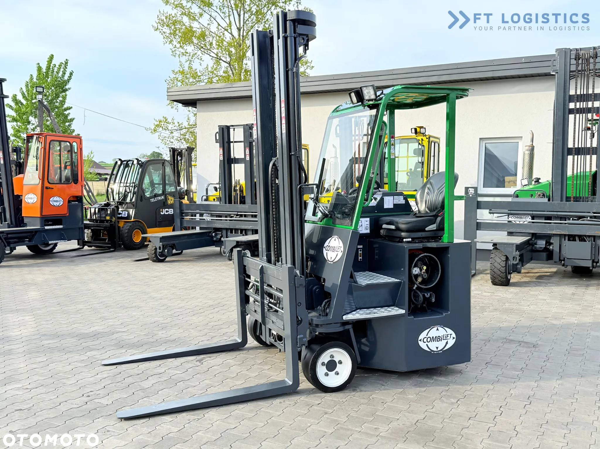 Combilift C3000CB / GAZ / TRIPLEX - 6500MM / WOLNY SKOK / POZYCJONER / PRZESUW BOCZNY / STAN IDEALNY - 4