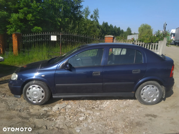 Opel Astra 1.6 drzwi przednie lewe granat metalic