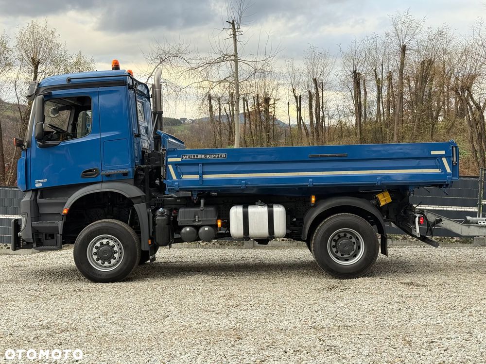Mercedes-Benz * Arocs * 4X4 * JAK NOWY * Wywrotka Kiper Meiller+ Przyczepa * Zestaw  Sprowadzony * 80.700 km Oryginalnie * Mercedes - 13